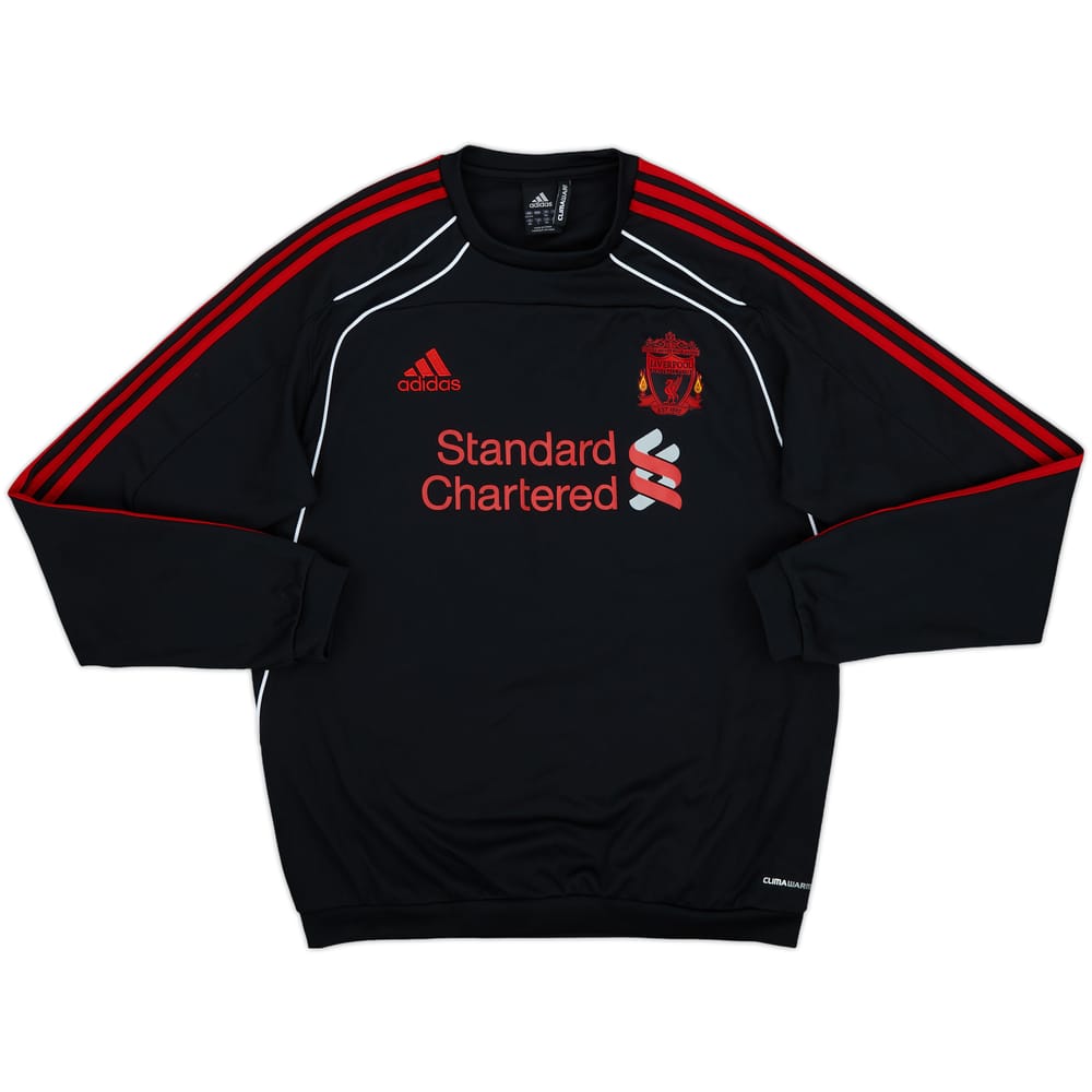 2010-11 Liverpool adidas Sweat Top - 10/10 - (L)