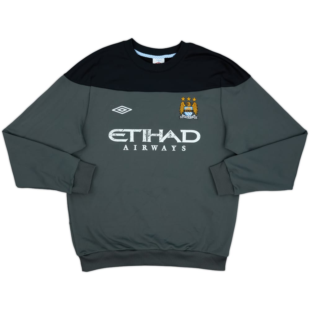 2011-12 Manchester City Umbro Sweat Top - 5/10 - (XL)