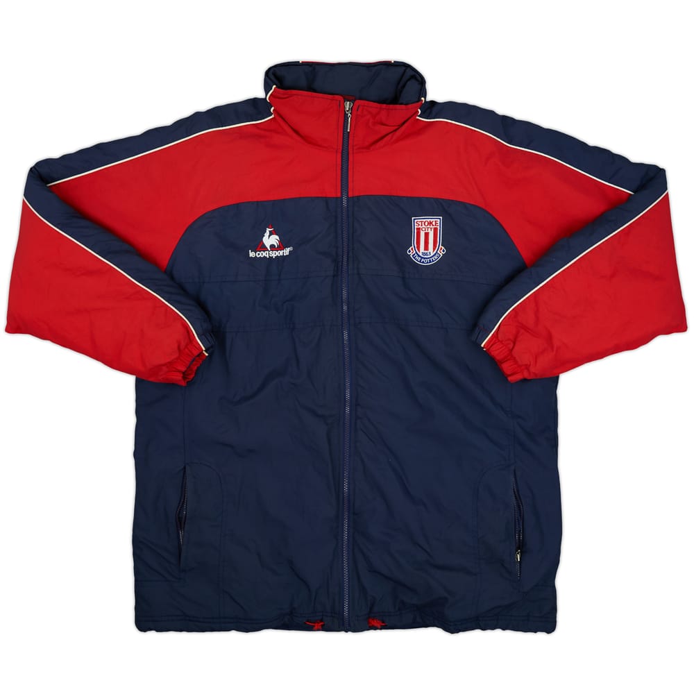 2002-03 Stoke City Le Coq Sportif Padded Bench Coat - 7/10 - (M)