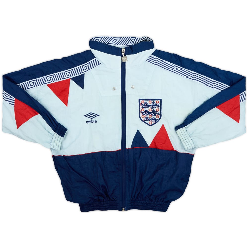 1990-92 England Umbro Track Jacket - 8/10 - (4-5 Years)