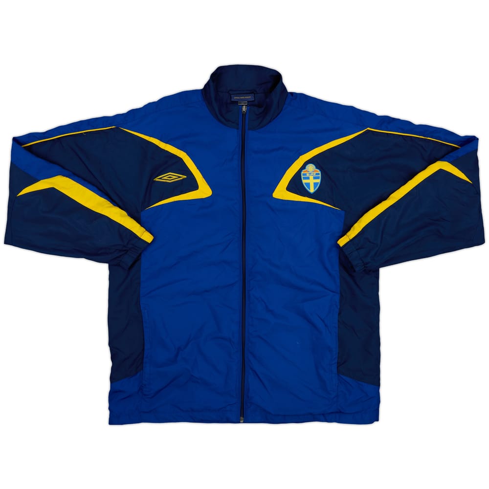 2006-07 Sweden Umbro Track Jacket - 8/10 - (L)