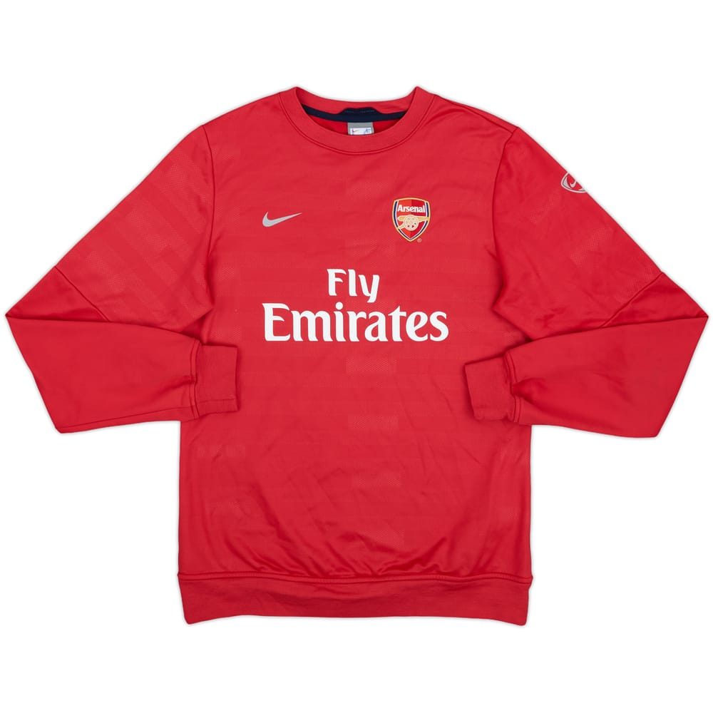 2009-10 Arsenal Nike Sweat Top - 9/10 - (L)
