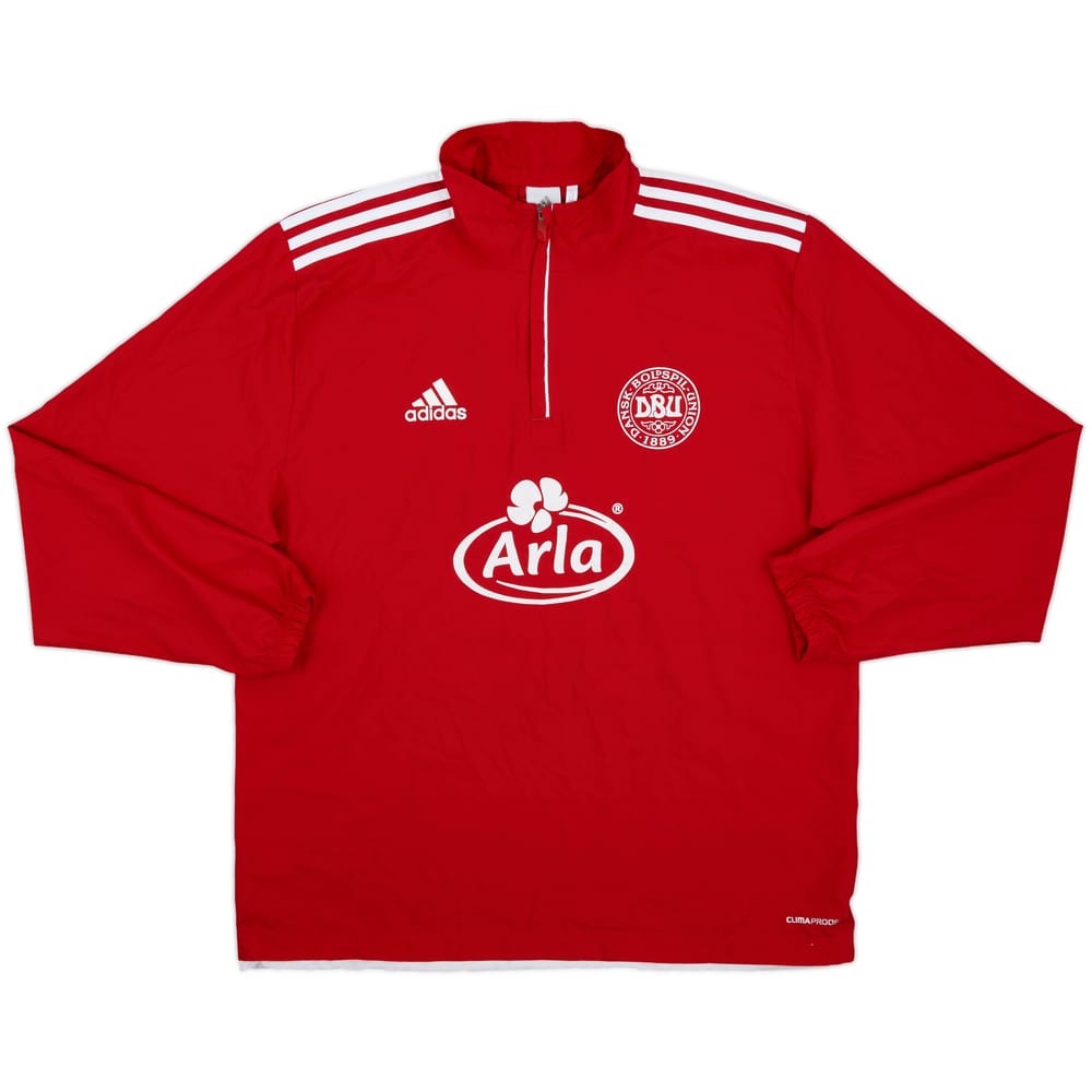2010-11 Denmark Fodboldskole adidas 1/4 Zip Drill Top - 9/10 - (M/L)