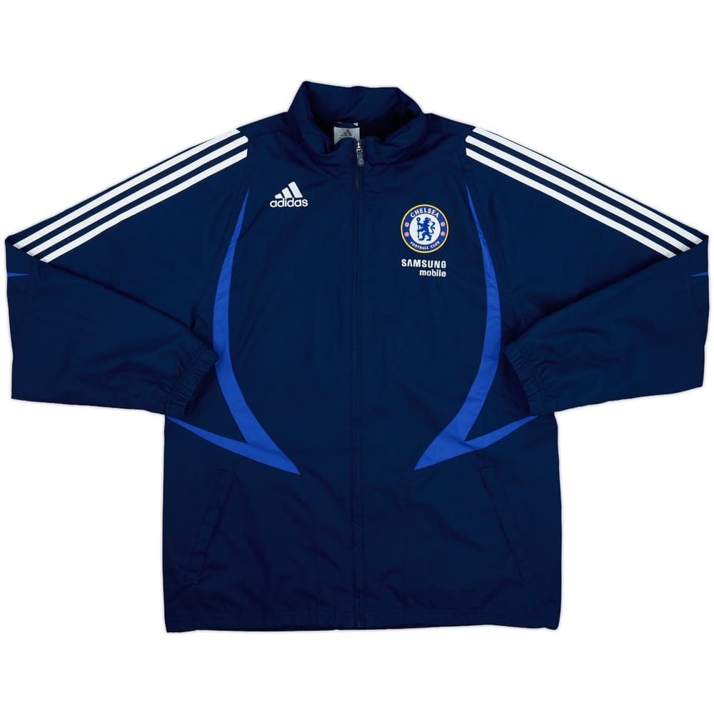 2007-08 Chelsea adidas Hooded Rain Jacket - 10/10 - (M)
