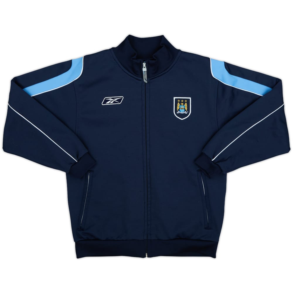 2004-06 Manchester City Reebok Track Jacket - 8/10 - (M.Boys)