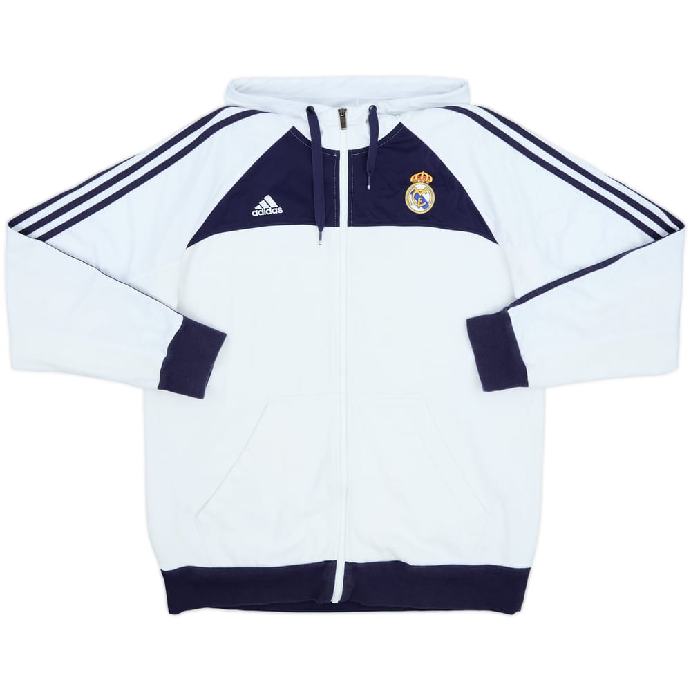 2012-13 Real Madrid adidas Hooded Track Jacket - 7/10 - (L)