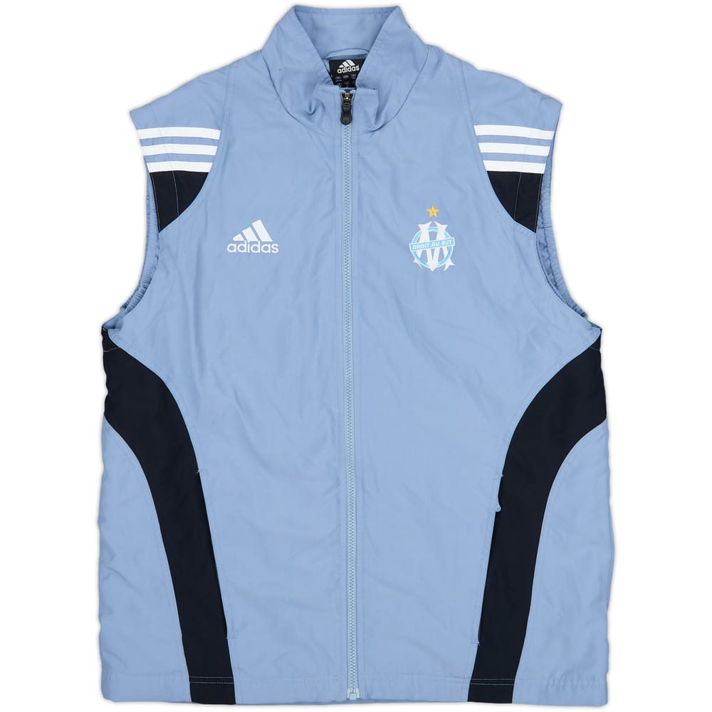 2003-04 Olympique Marseille adidas Gilet - 10/10 - (M)