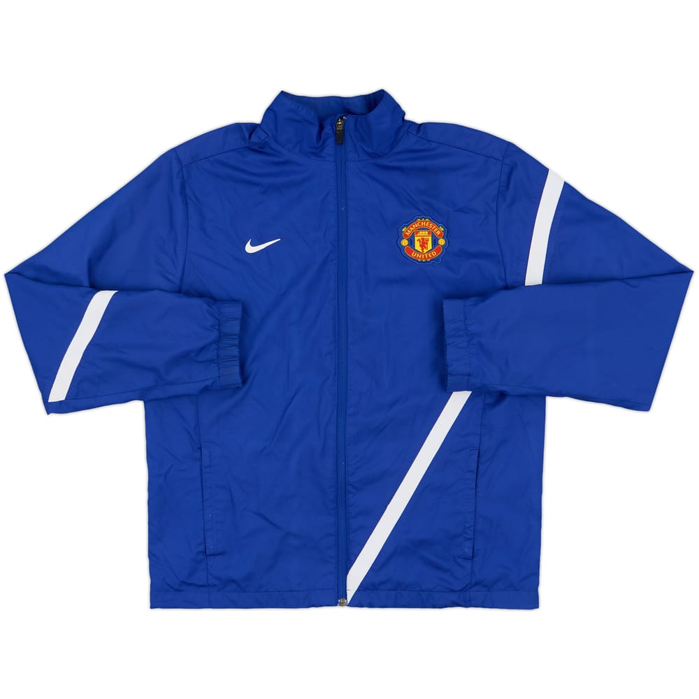 2011-12 Manchester United Nike Track Jacket - 8/10 - (XL.Boys)