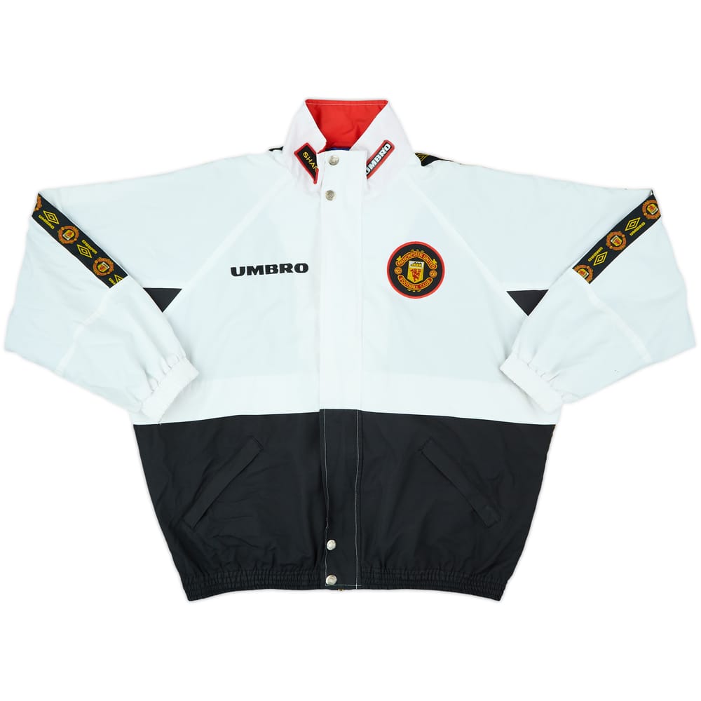 1996-97 Manchester United Umbro Track Jacket - 8/10 - (L)