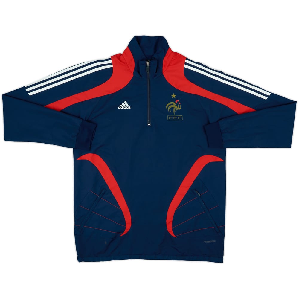2007-08 France Player Issue Formotion 1/4 Zip Drill Top - 6/10 - (L)