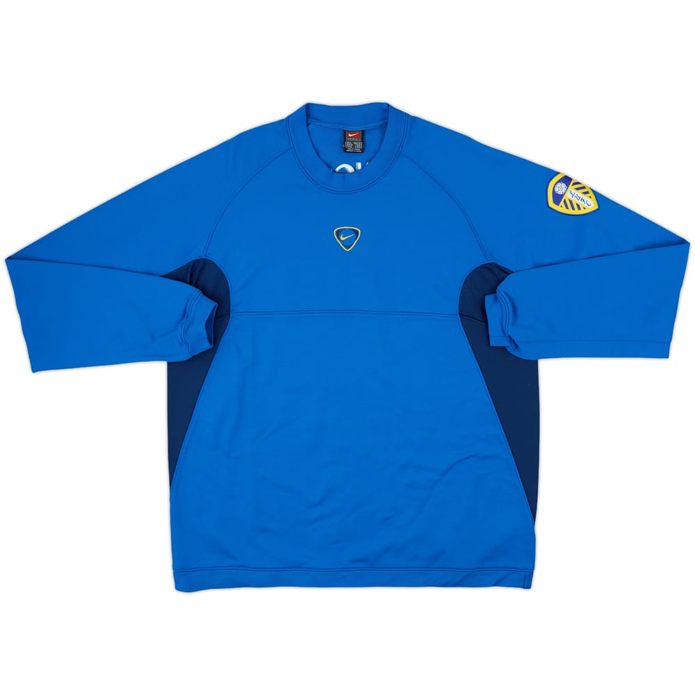 2000-01 Leeds United Nike Sweat Top - 10/10 - (XL)