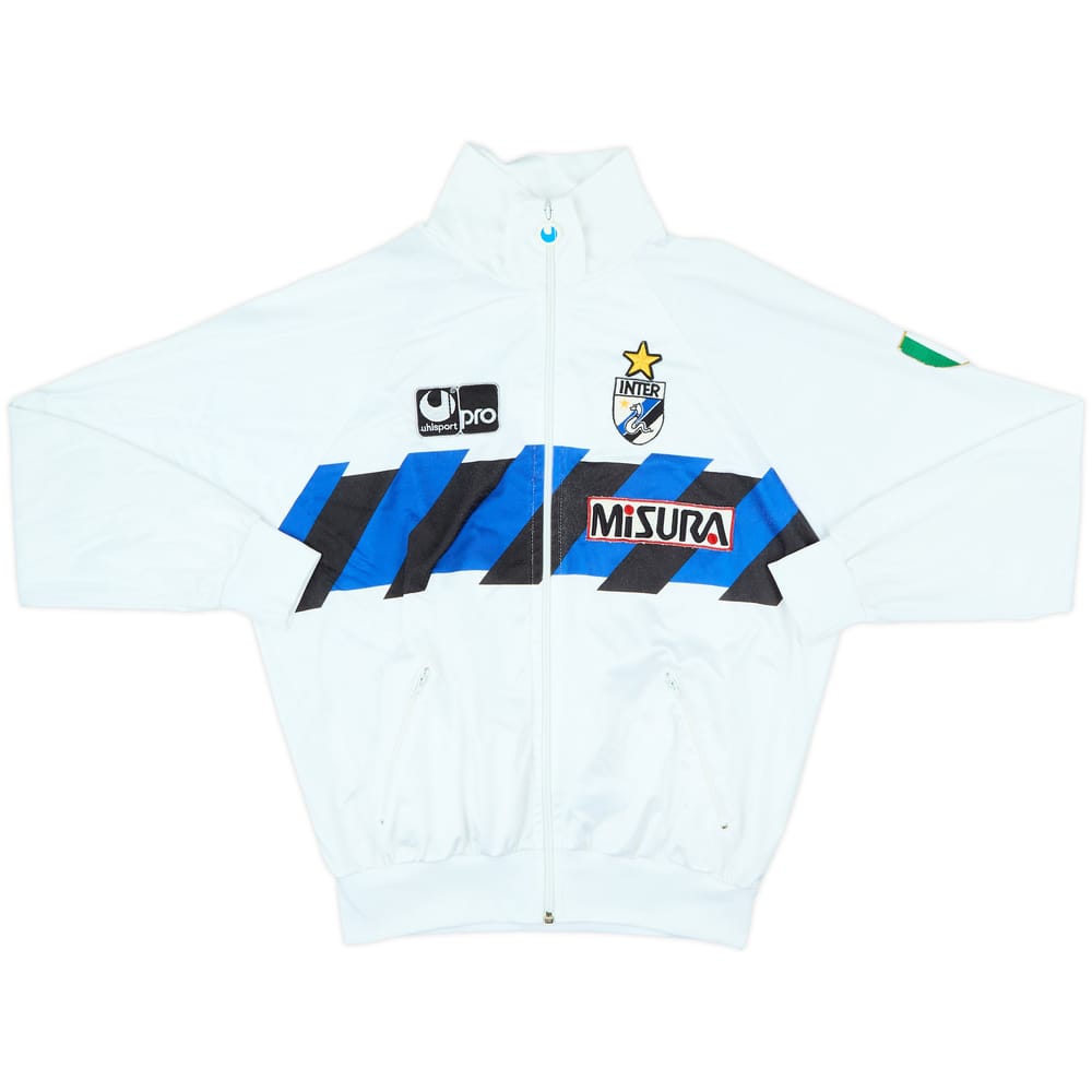 1988-89 Inter Milan Uhlsport Track Jacket - 8/10 - (L)