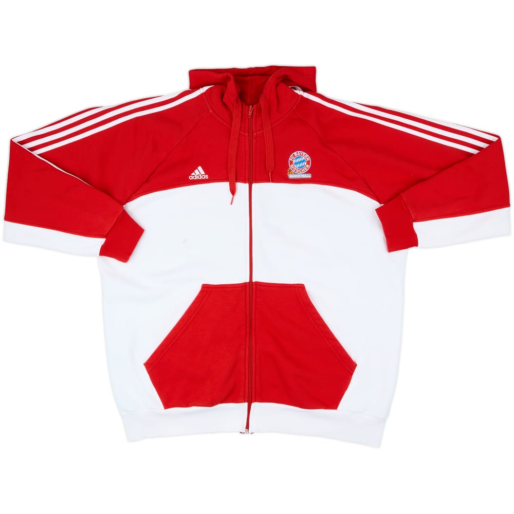 2014-15 Bayern Munich Basketball adidas Hooded Sweat Top - 7/10 - (XXL)