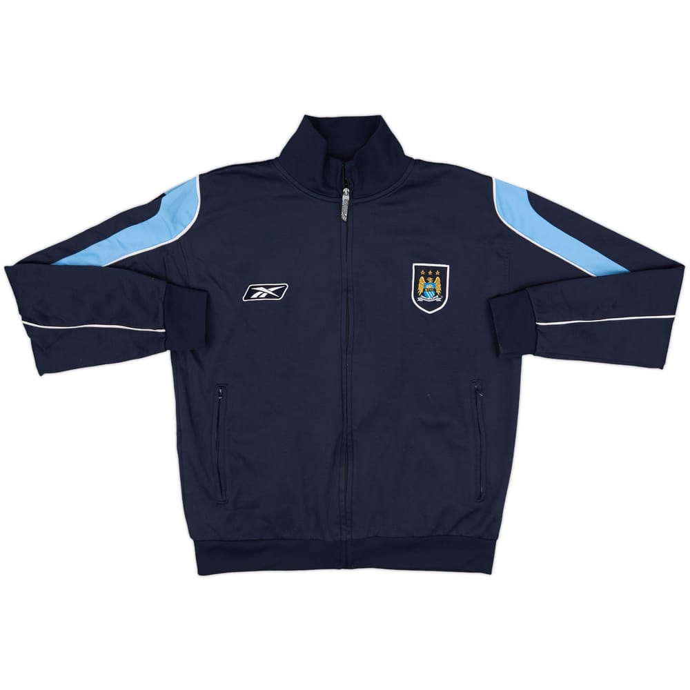 2004-06 Manchester City Reebok Track Jacket - 8/10 - (L)