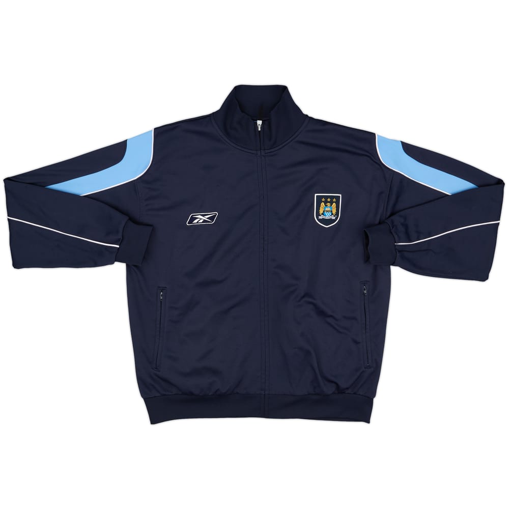 2004-06 Manchester City Reebok Track Jacket - 8/10 - (XXL)
