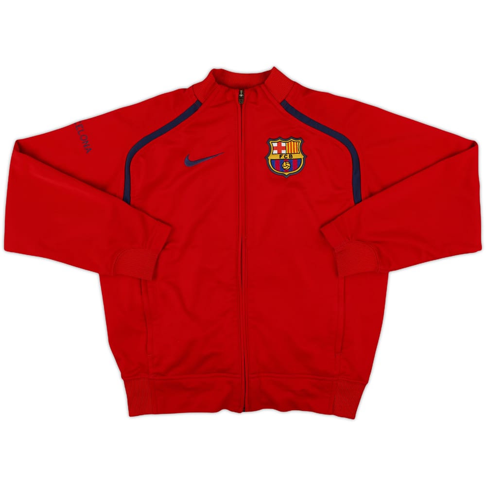 2006-07 Barcelona Nike Track Jacket - 8/10 - (S.Boys)