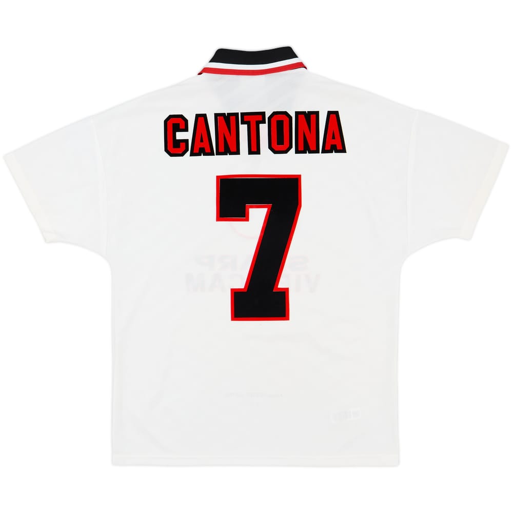 1996-97 Manchester United Away Shirt Cantona #7 - 9/10 - (M)