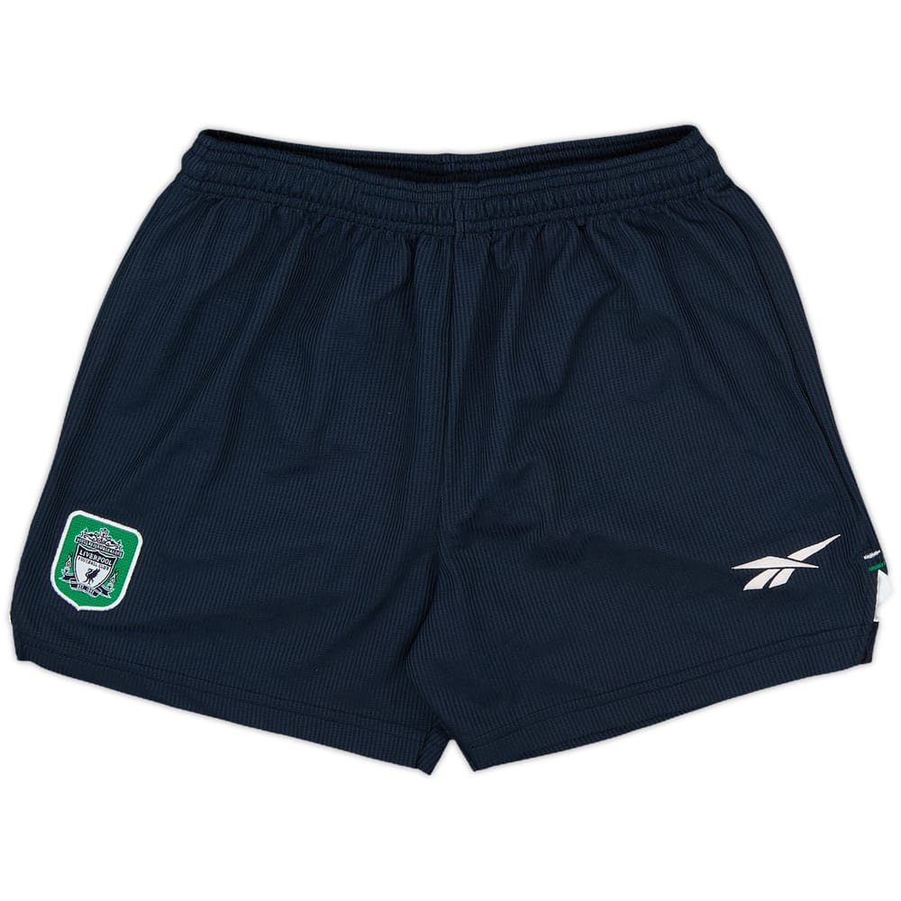 1999-00 Liverpool Away Shorts - 9/10 - (XL.Boys)