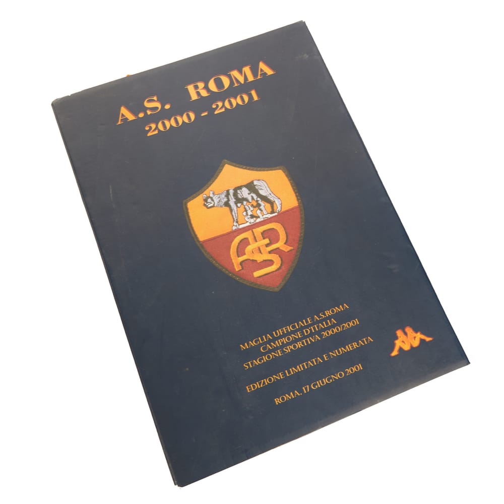 2000-01 Roma Limited Edition Home Shirt 3695/10000 - 9/10 - (L)