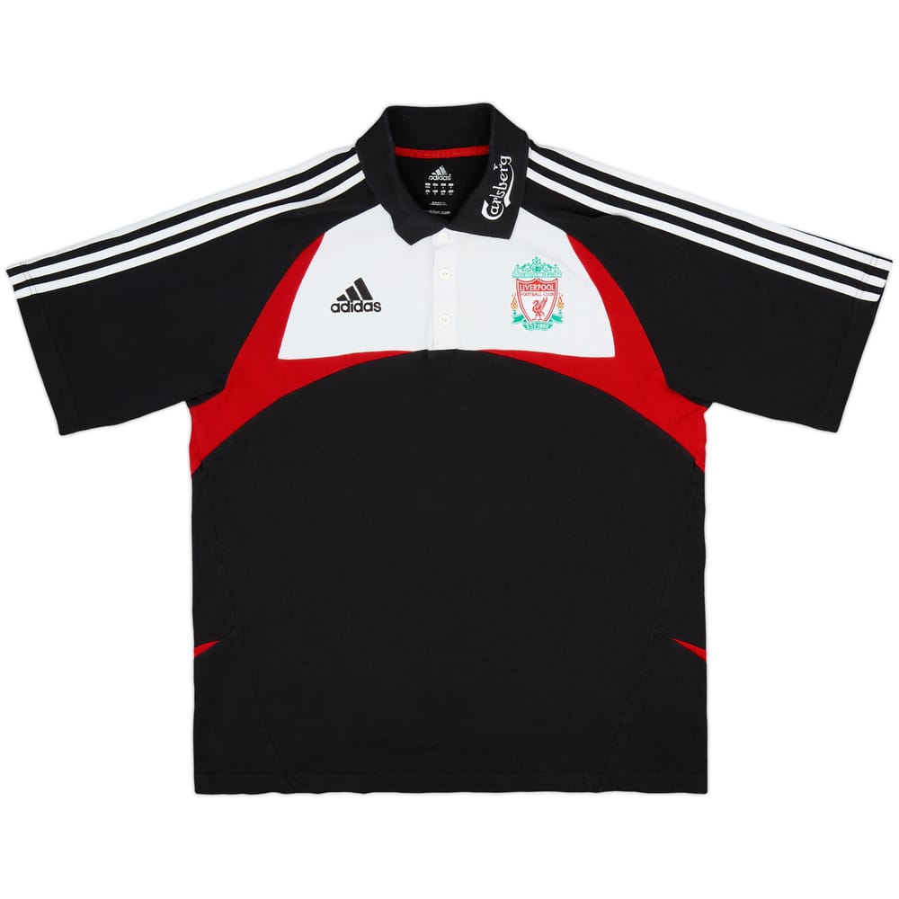 2007-08 Liverpool adidas Polo Shirt - 8/10 - (L/XL)