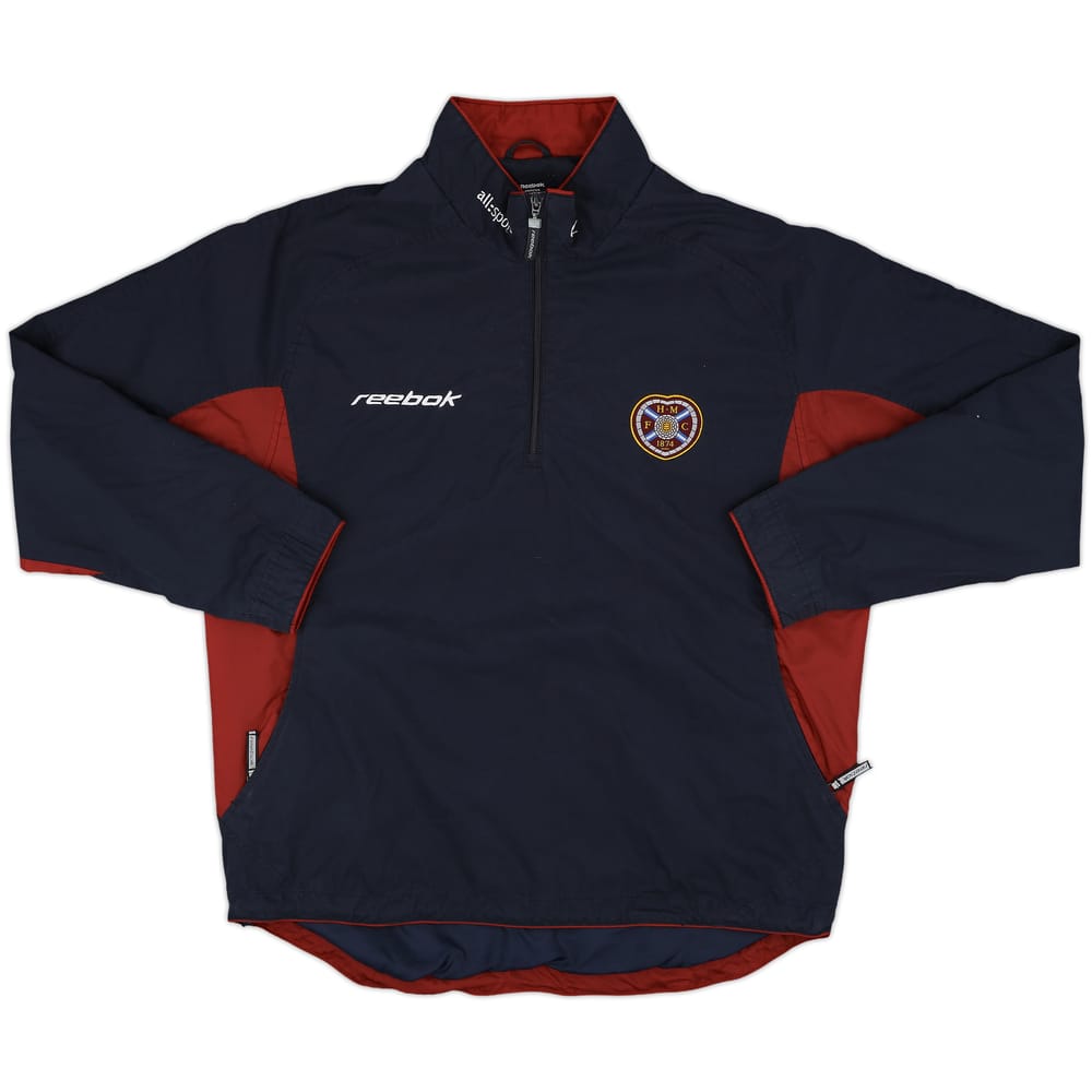 2002-03 Hearts Reebok Track Jacket - 8/10 - (M)