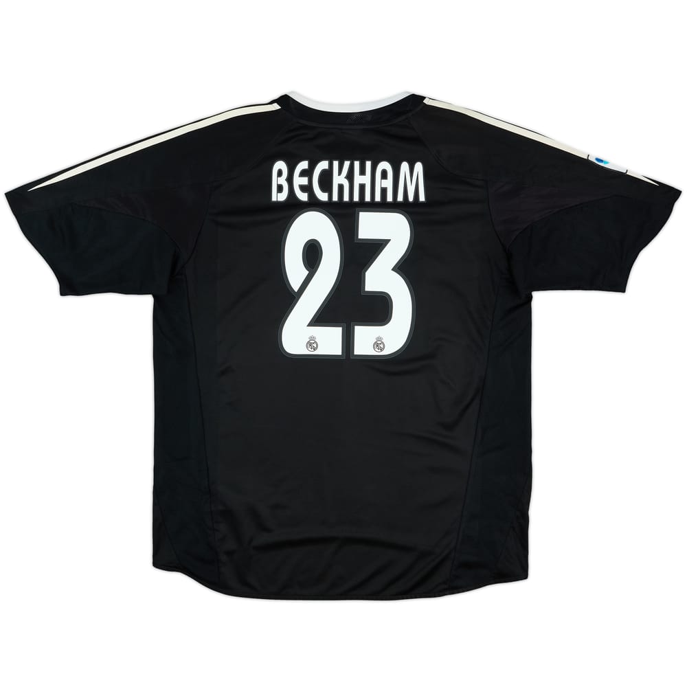 2004-05 Real Madrid Away Shirt Beckham #23 - 8/10 - (L)