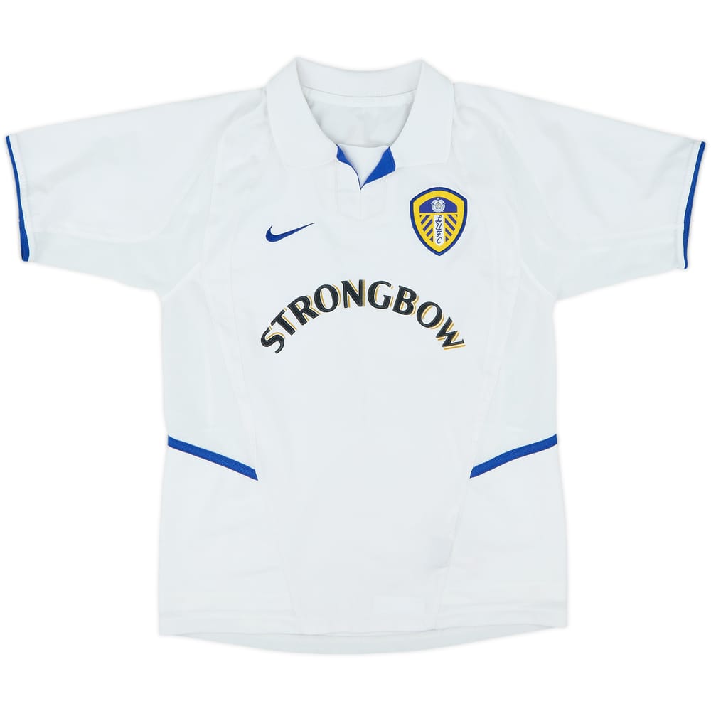 2002-03 Leeds United Home Shirt - 8/10 - (M.Boys)