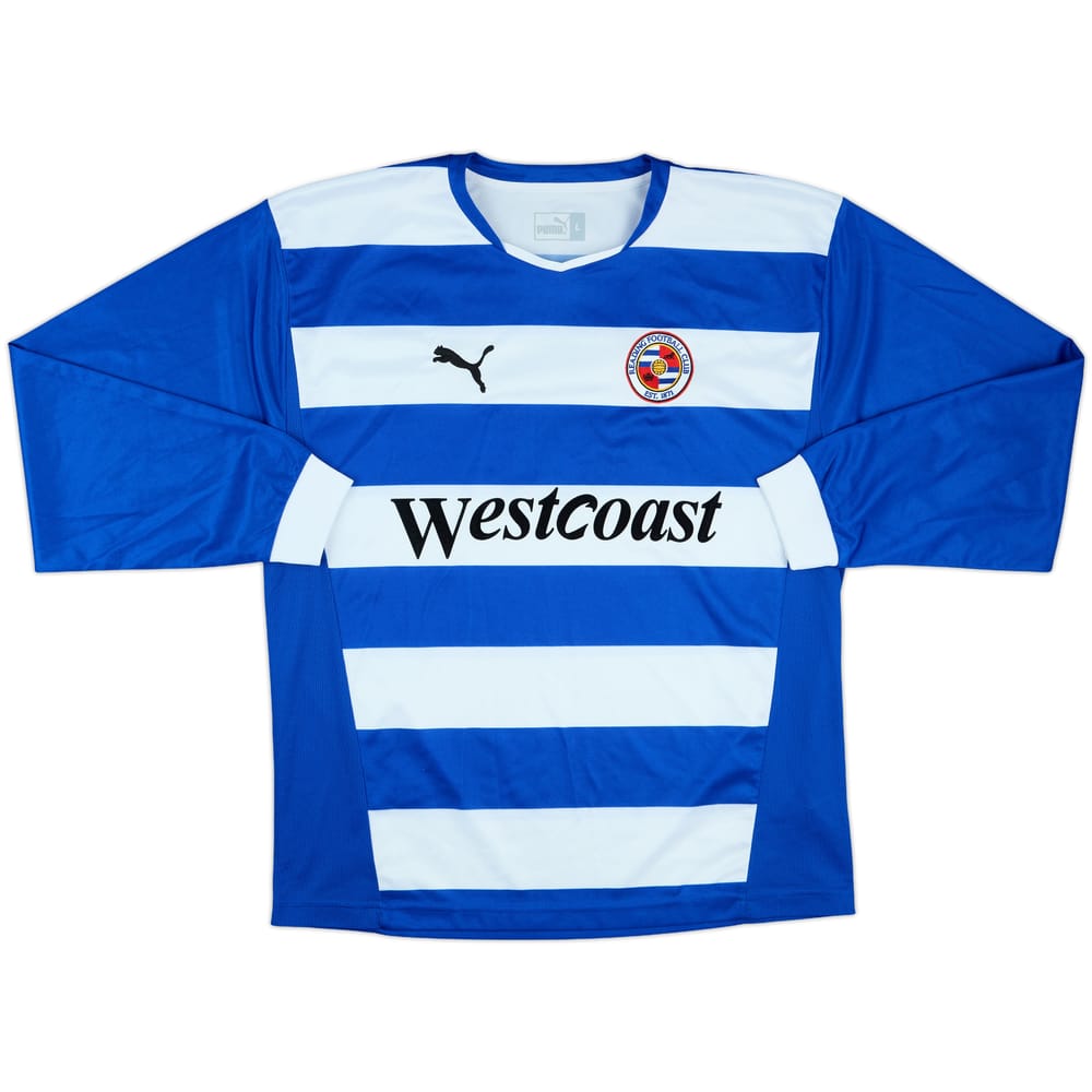 2004-05 Reading Home L/S Shirt - 9/10 - (L)