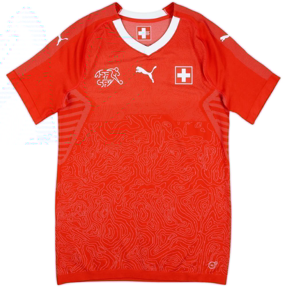 2018-20 Switzerland Authentic Home Shirt - 9/10 - (XL)