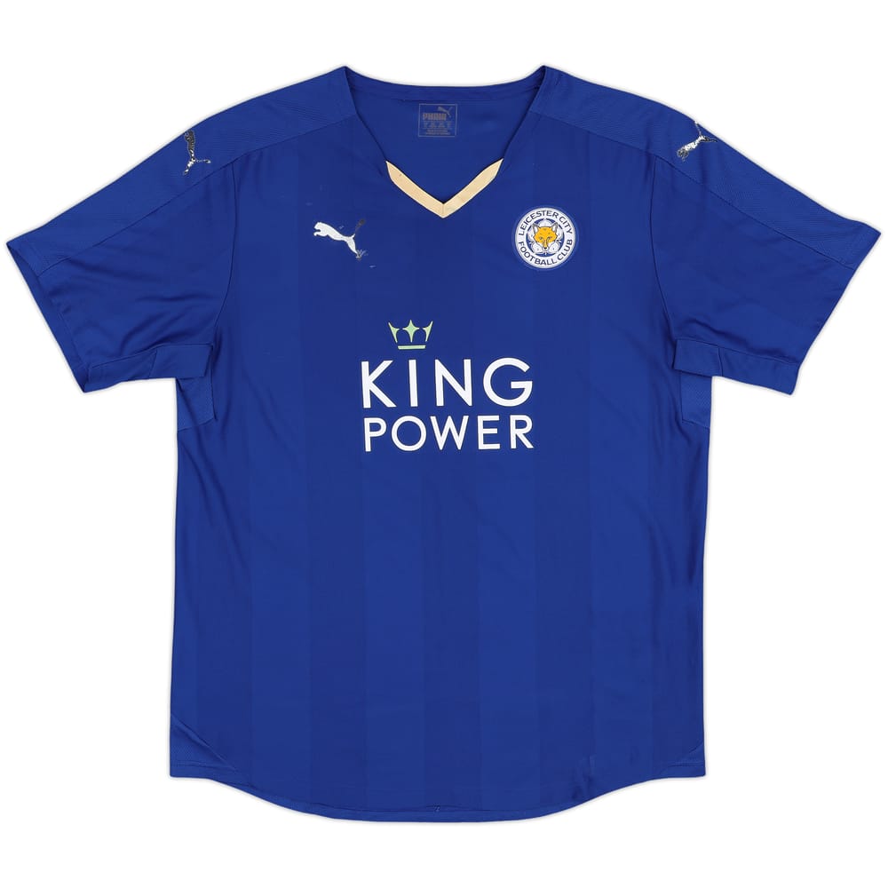2015-16 Leicester Home Shirt - 4/10 - (XL)
