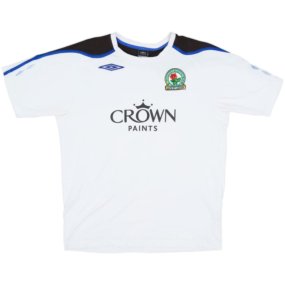2008-09 Blackburn Rovers Umbro Cotton Tee - 7/10 - (L)