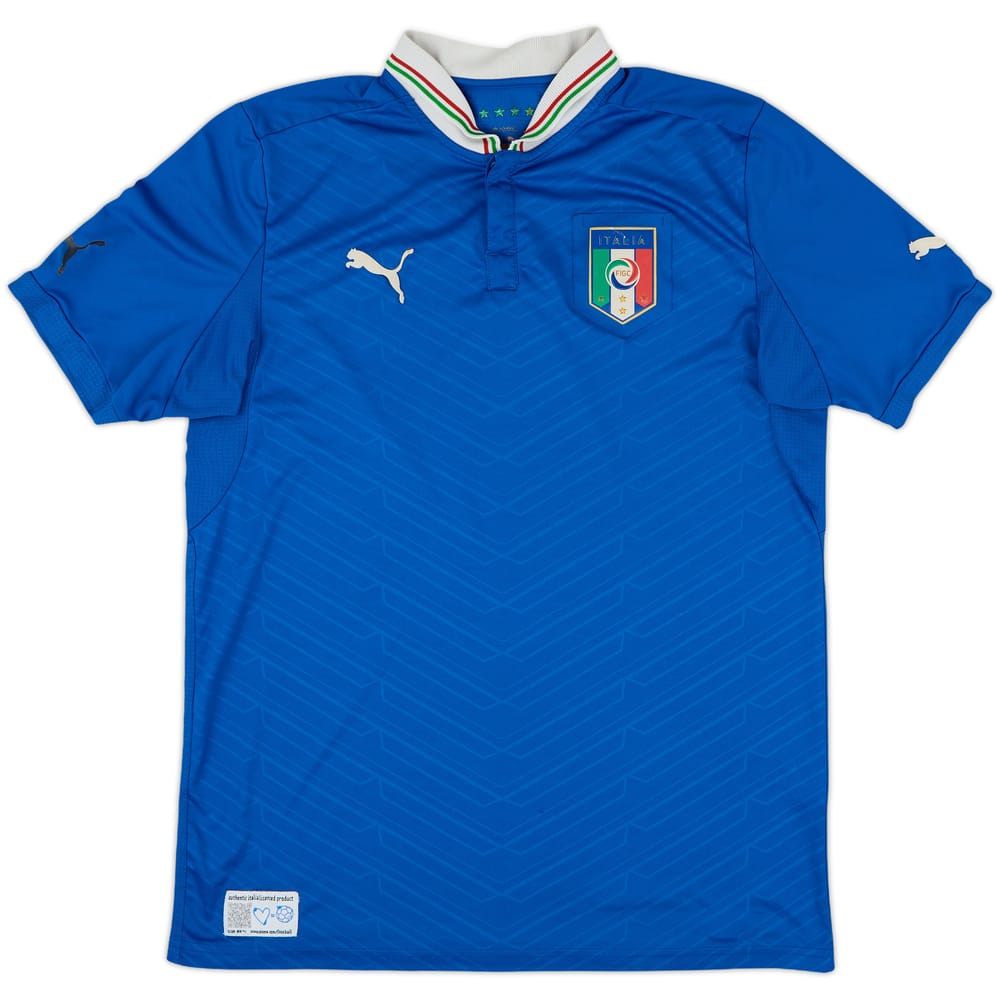 2012-13 Italy Home Shirt - 4/10 - (L)