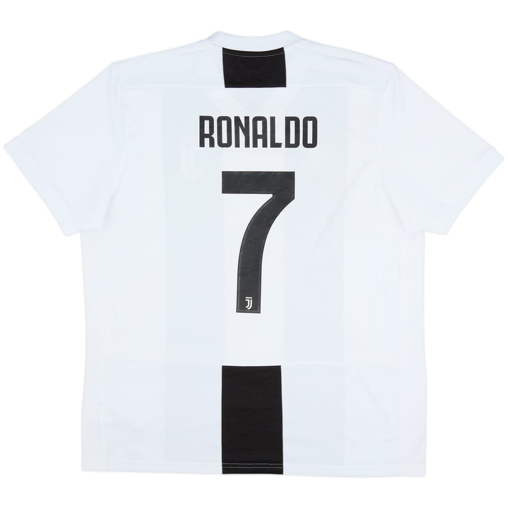2018-19 Juventus Home Shirt Ronaldo #7 - 10/10 - (XL)