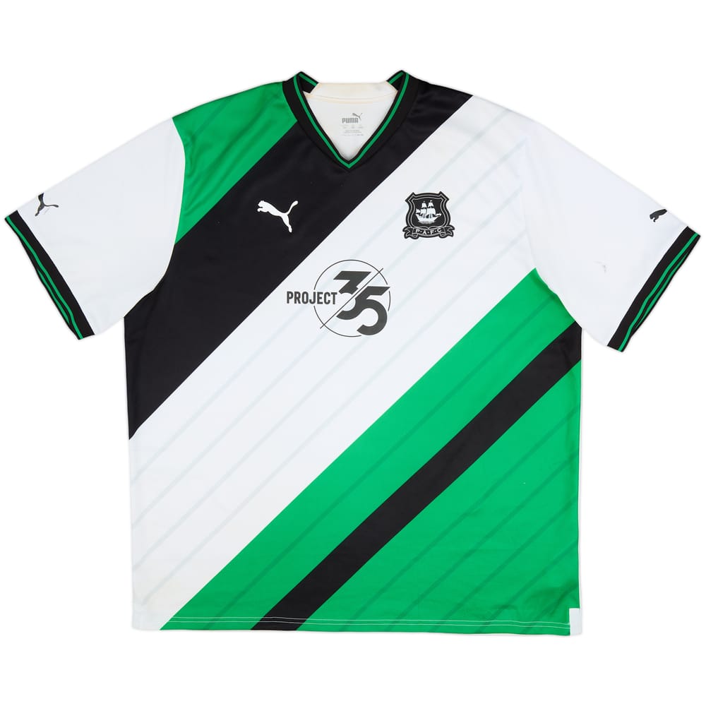 2022-23 Plymouth Argyle Away Shirt - 6/10 - (3XL)