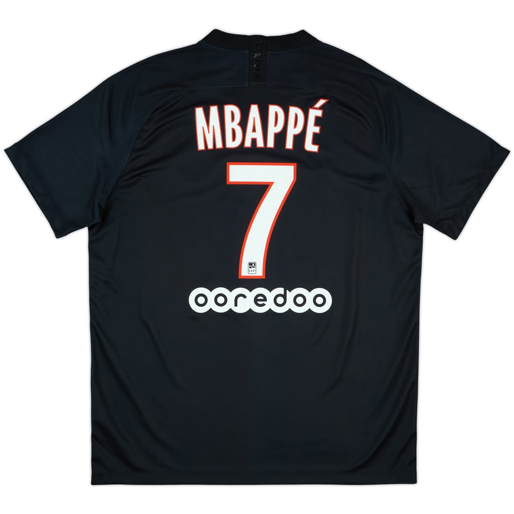 2019-20 Paris Saint-Germain Fourth Shirt Mbappe #7 - 8/10 - (XL)