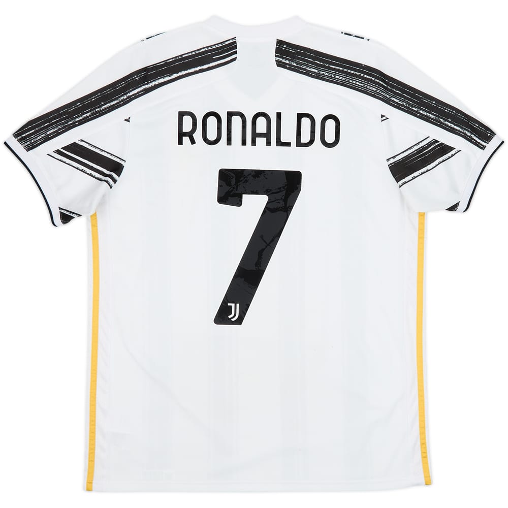 2020-21 Juventus Home Shirt Ronaldo #7 - 7/10 - (L)