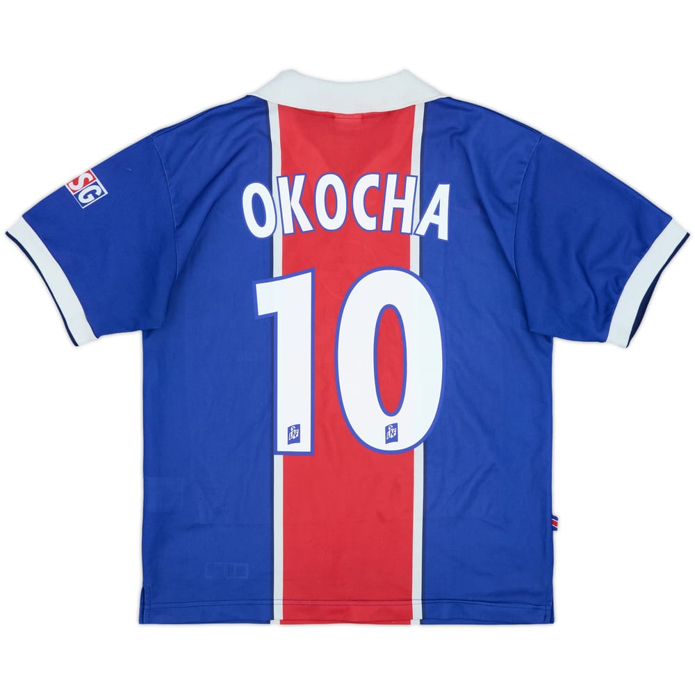 1998-99 Paris Saint-Germain Home Shirt Okocha #10 - 8/10 - (S)