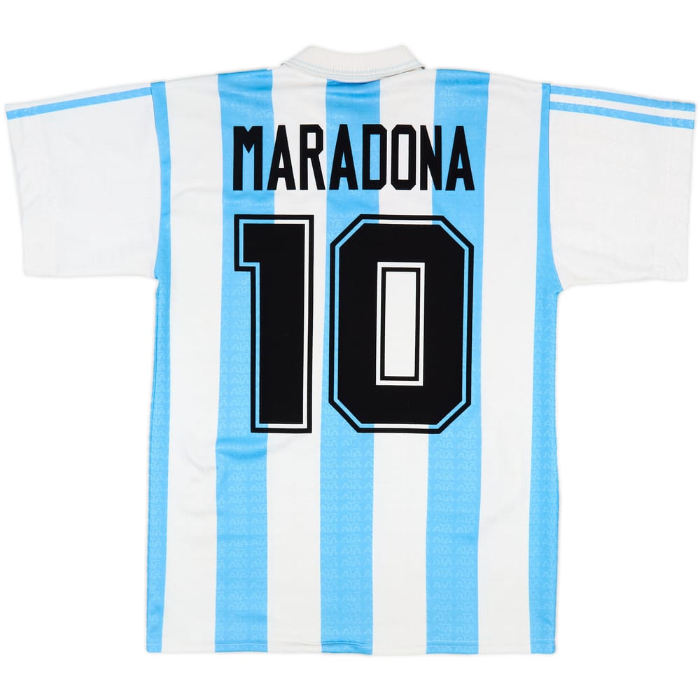 1994 Argentina Home Shirt Maradona #10 - 8/10 - (S)