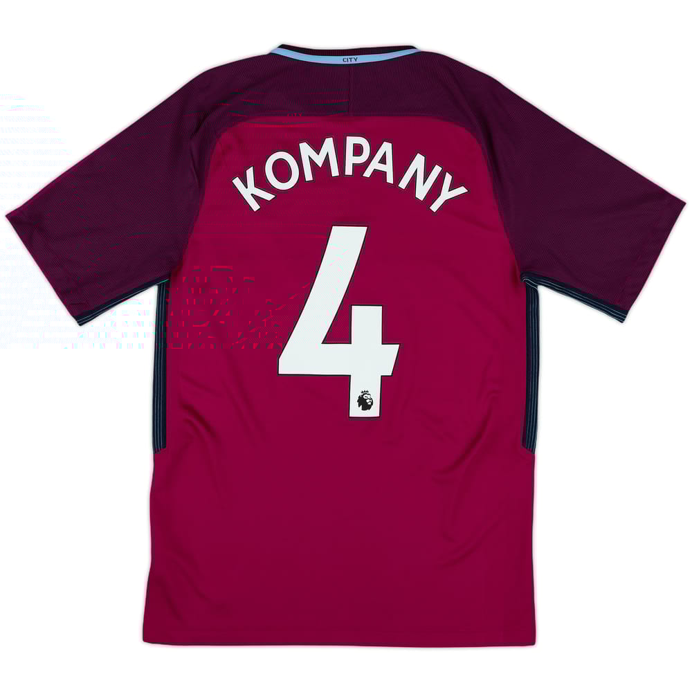 2017-18 Manchester City Away Shirt Kompany #4 - 7/10 - (S)