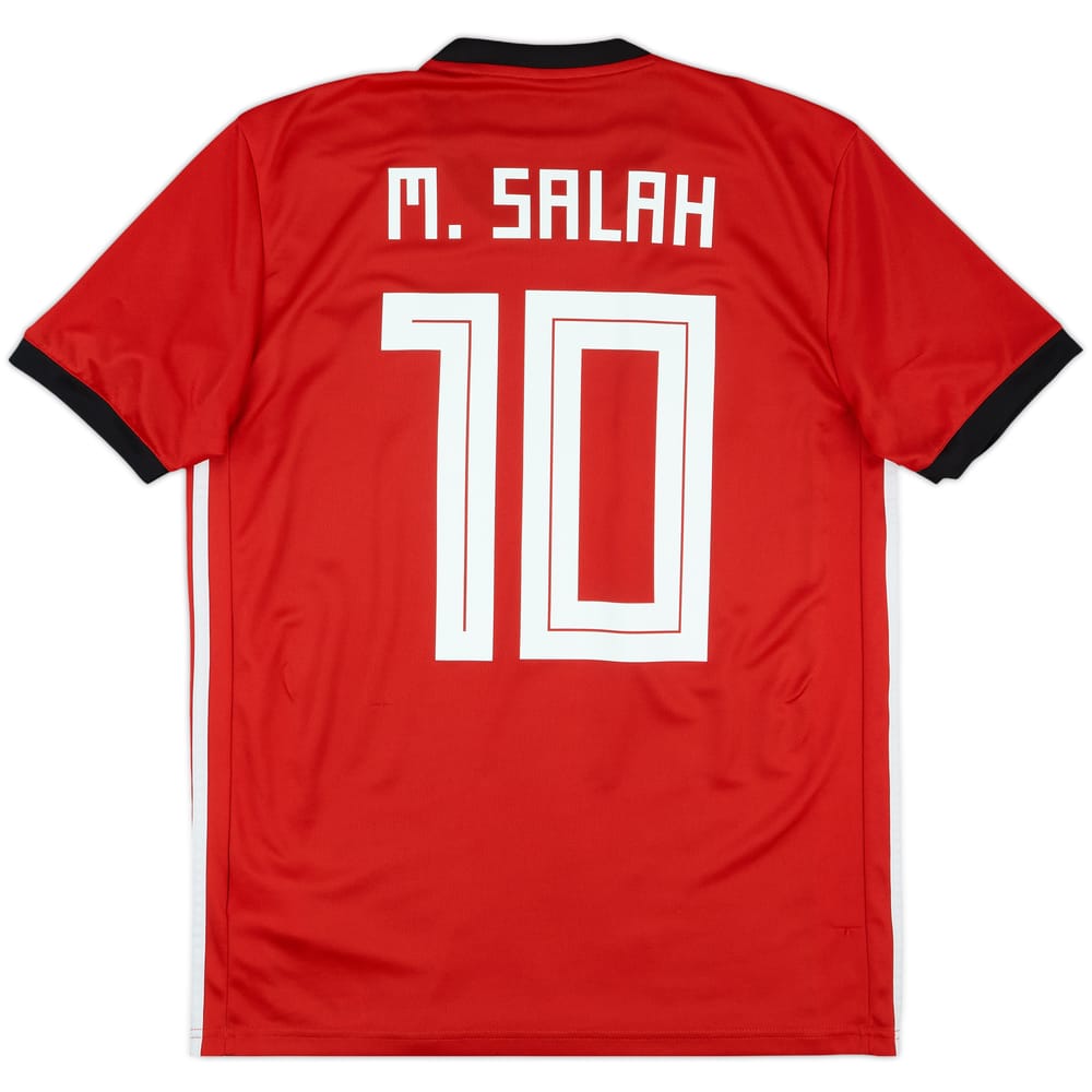 2018-19 Egypt Home Shirt Salah #10 - 7/10 - (M)