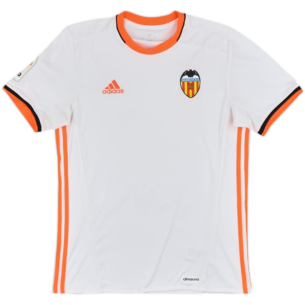2016-17 Valencia Home Shirt - 8/10 - (M)