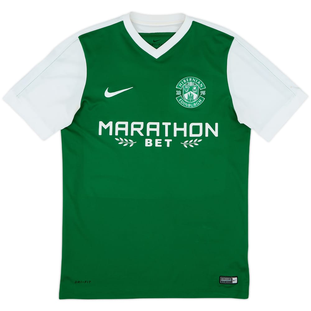 2016-17 Hibernian Home Shirt - 7/10 - (M)