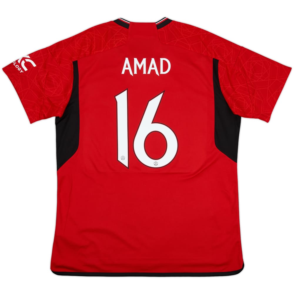 2023-24 Manchester United Home Shirt Amad #16 - 10/10 - (XL)