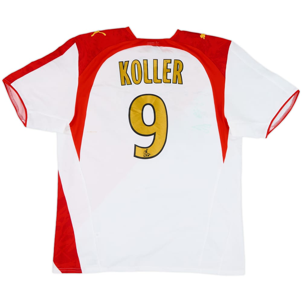 2007-08 Monaco Home Shirt Koller #9 - 6/10 - (L)