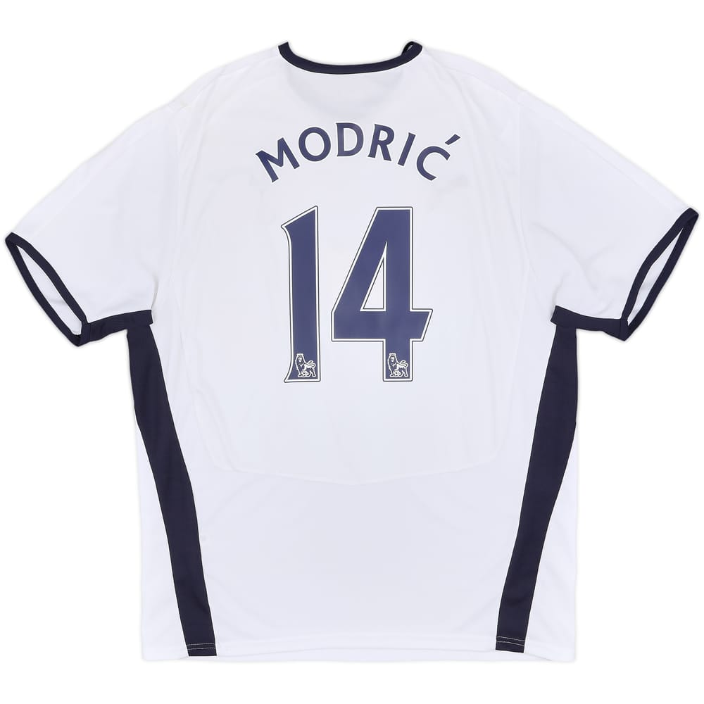 2008-09 Tottenham Home Shirt Modric #14 - 8/10 - (XL)