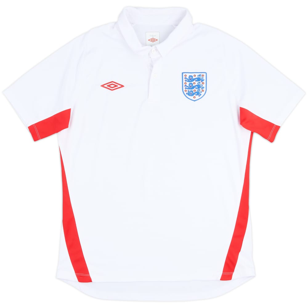 2010-11 England Umbro Polo Shirt - 7/10 - (XL)