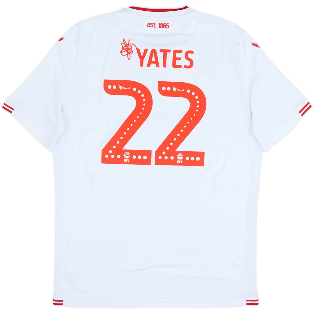 2018-19 Nottingham Forest Away Shirt Yates #22 - 7/10 - (3XL)
