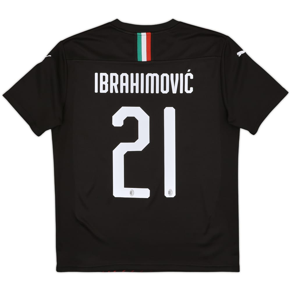 2019-20 AC Milan Third Shirt Ibrahimovic #21 - 7/10 - (M)