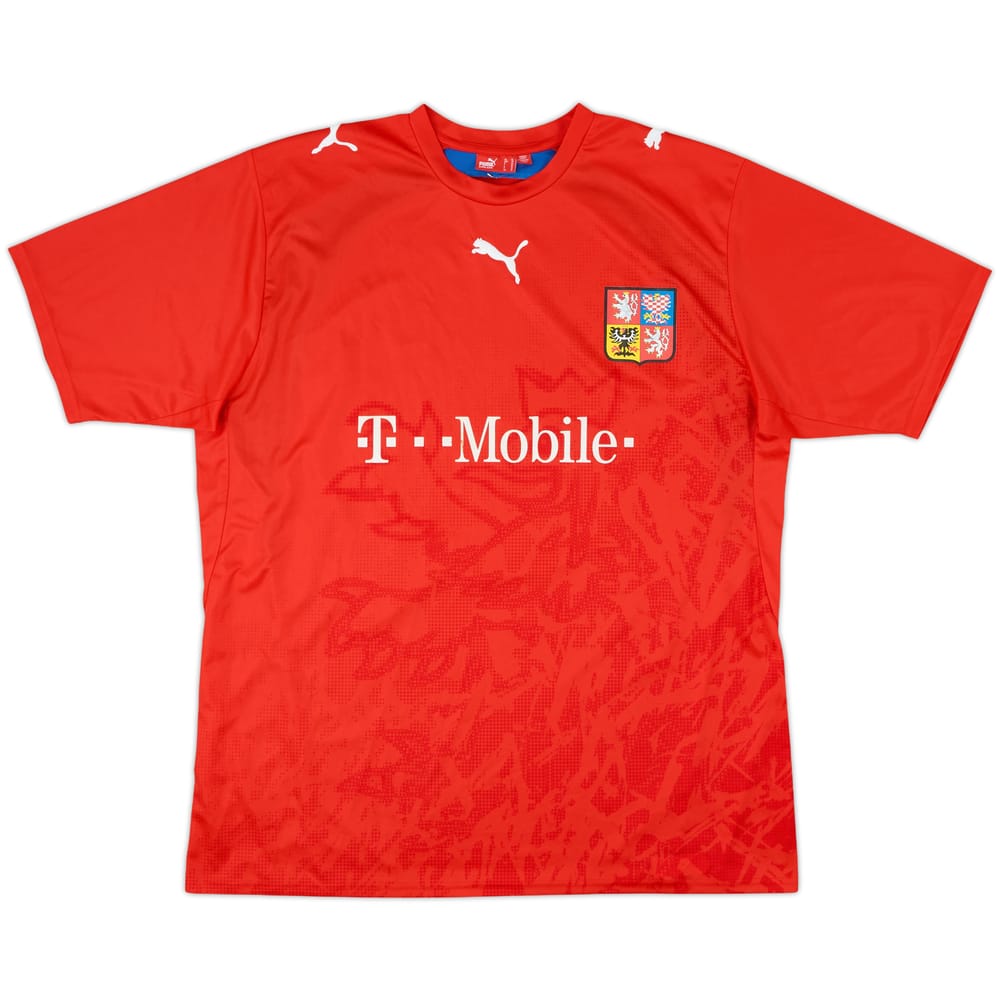 2006-08 Czech Republic Basic Home Shirt - 6/10 - (XL)