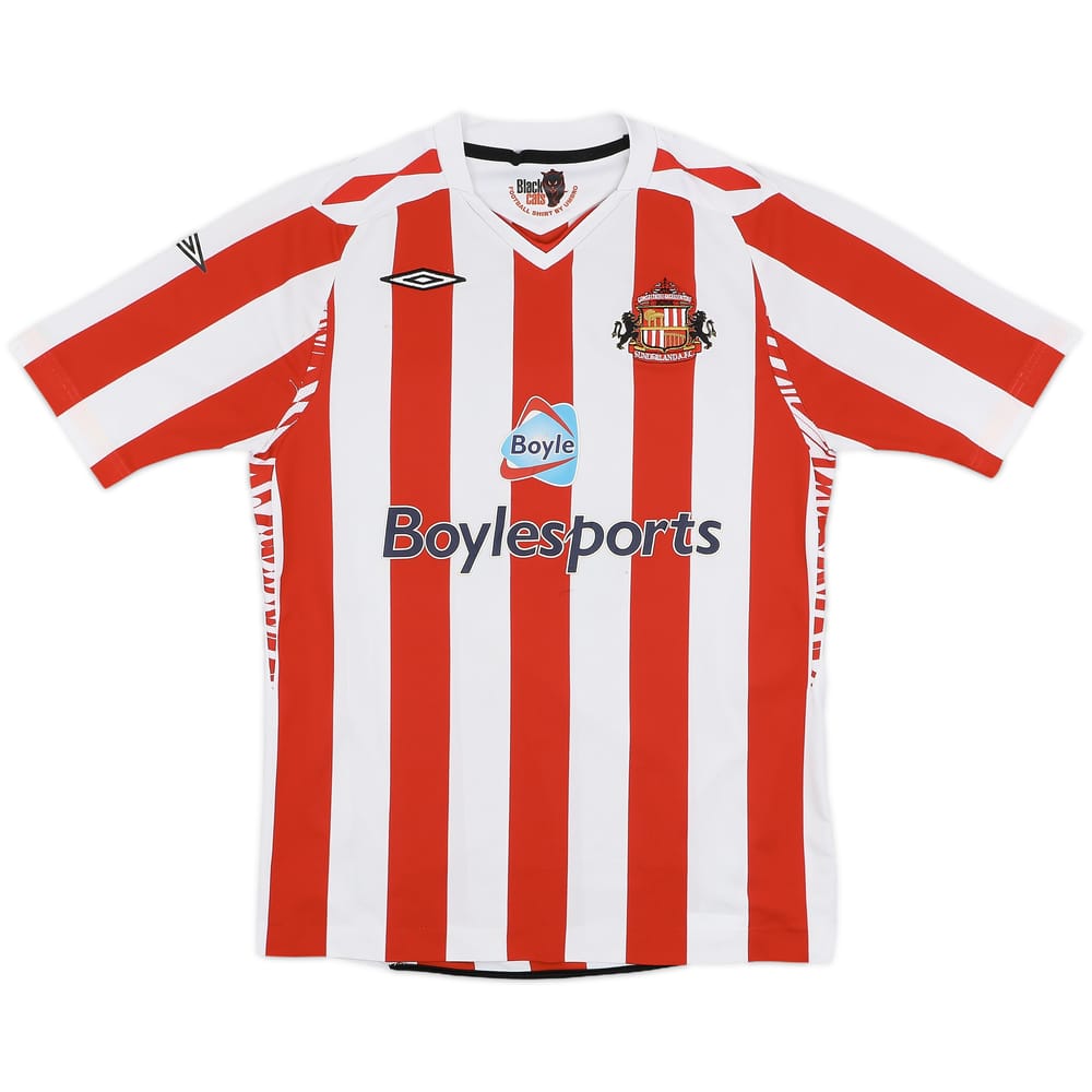 2007-08 Sunderland Home Shirt - 5/10 - (L.Boys)